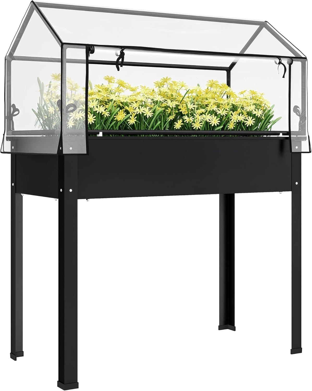 Raised Garden Bed - Outdoor Use - Black Raised Garden