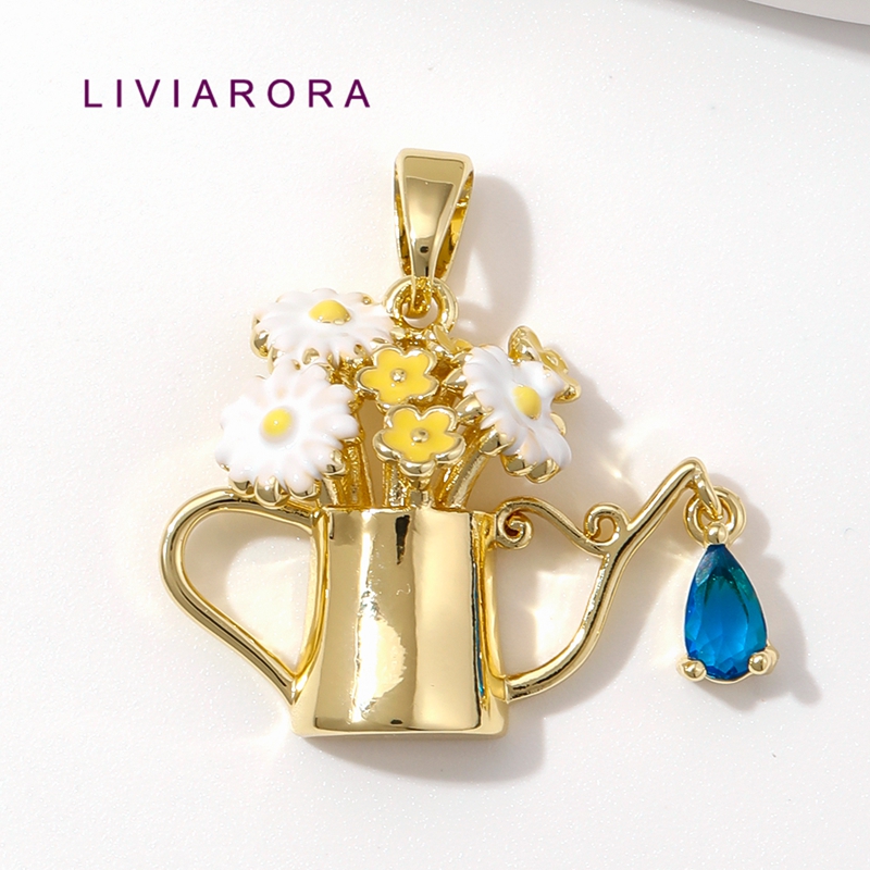 Watering Can - 1/2/3Pcs 18K Gold Plated Brass Watering