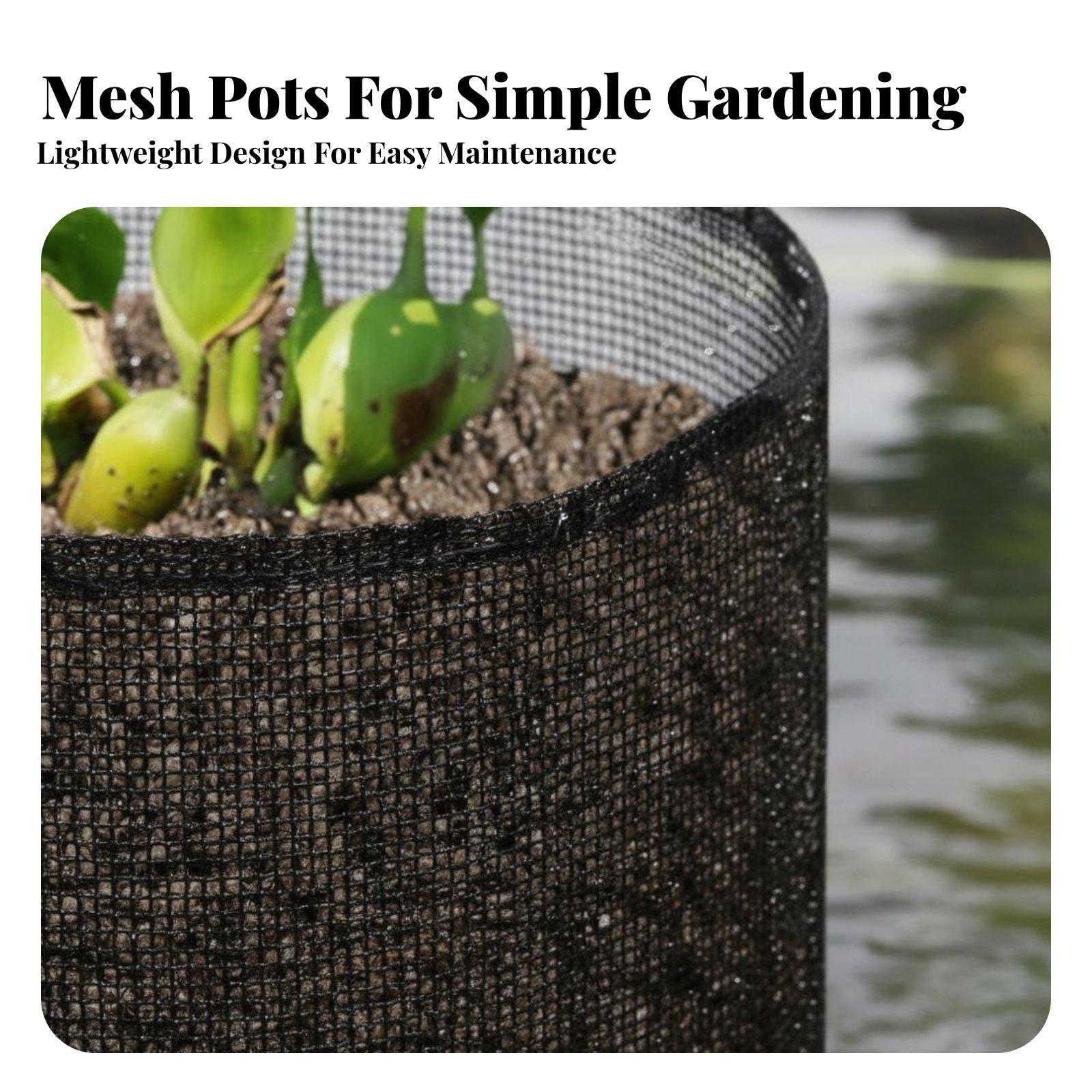 Plant Pot - 4 Piece Water Lily Planting Pots