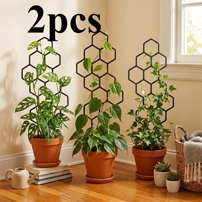Indoor Herb Garden - Two Climbing Plant Training Devices, with