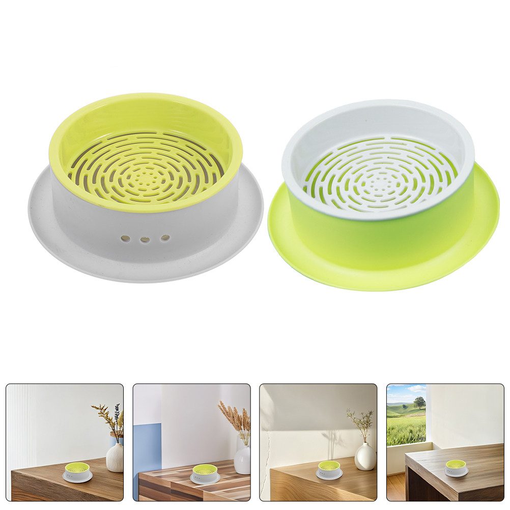 Hydroponic Kit - 2Pcs Hydroponic Cat Grass Planter Plastic