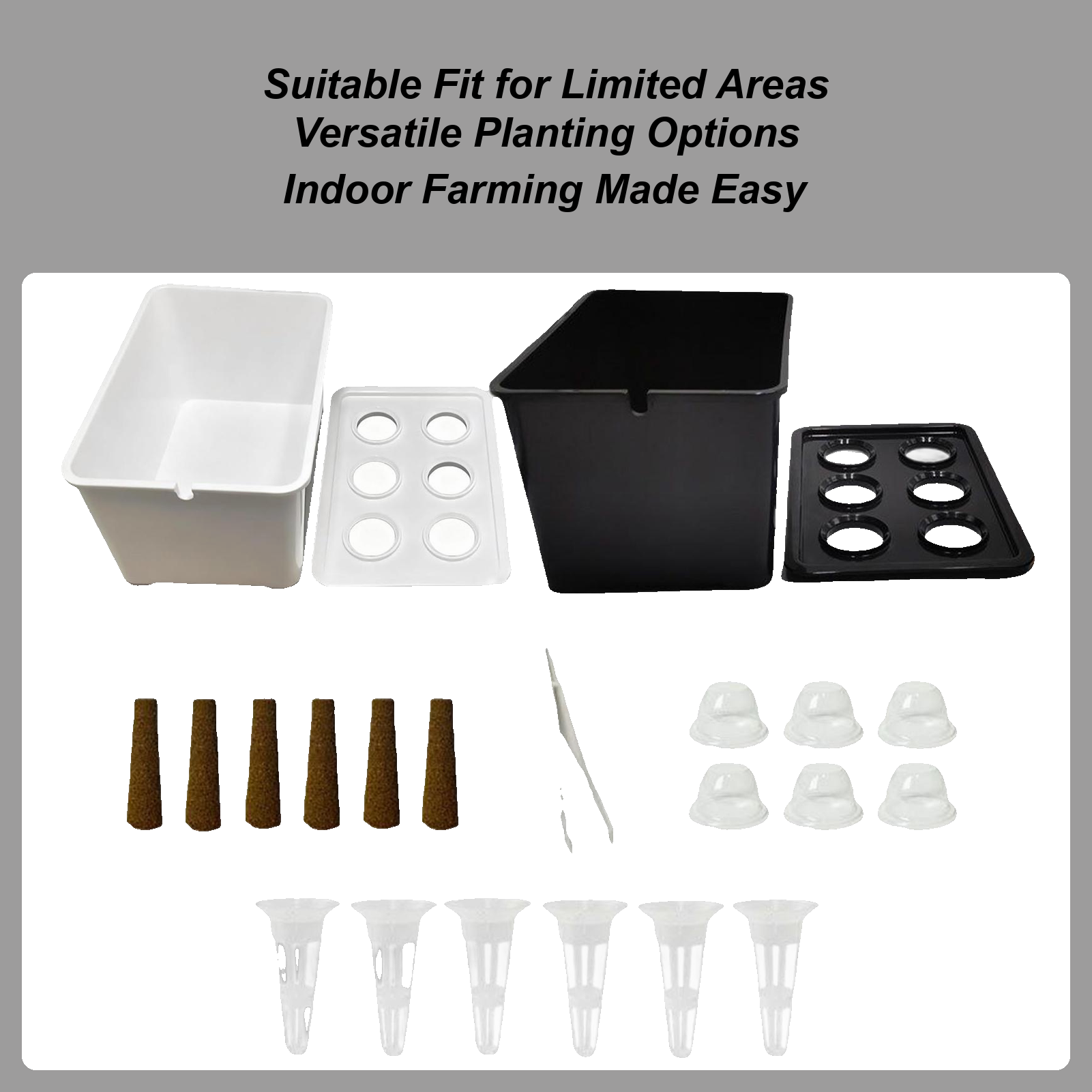 Hydroponic Kit - Hydroponic Planting Kit Beginners-Friendly Equipment Home