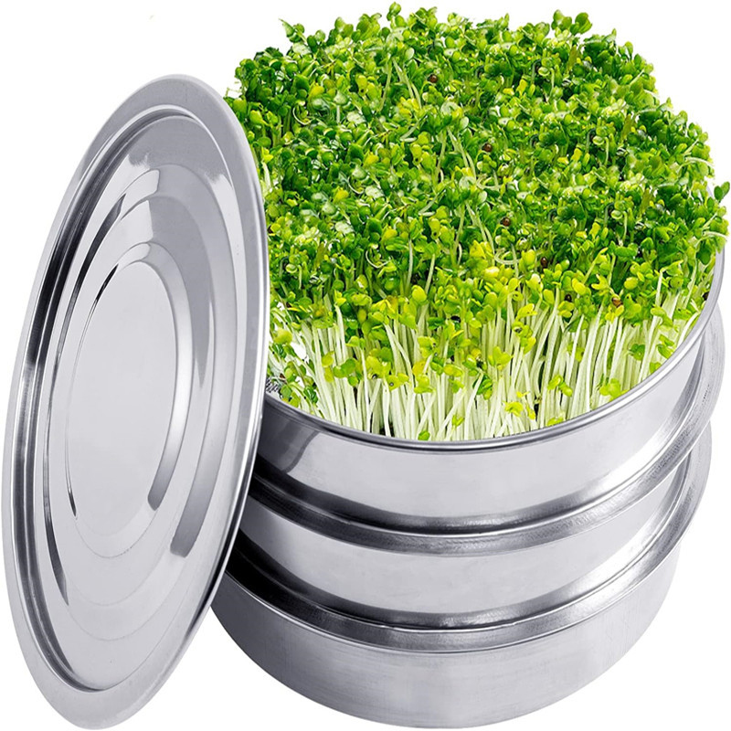Hydroponic Kit - Stainless Steel Plant Germination Kit Hydroponics