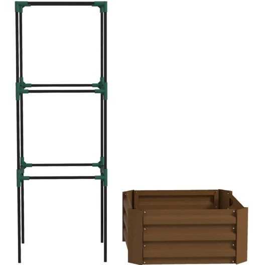 Raised Garden Bed - Garden Bed,Raised Garden Bed,Galvanized Planter Box