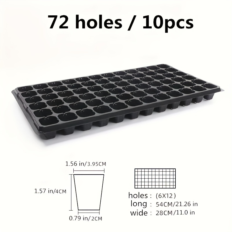 10, nursery tray, greenhouse g - Seed Starter Tray 评论和价格