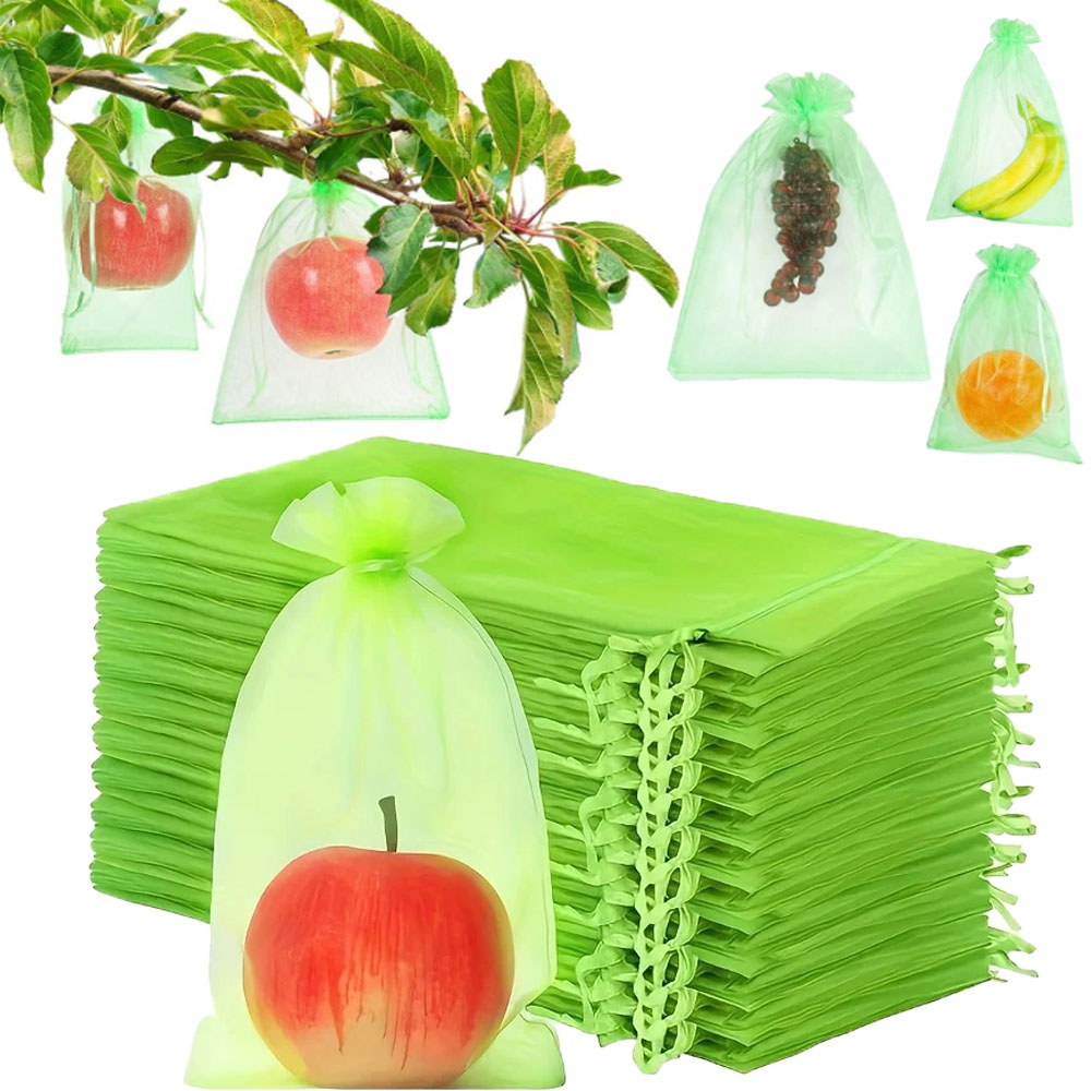 100Pcs Green Protective Bag wi - Grow Bag 评论和价格