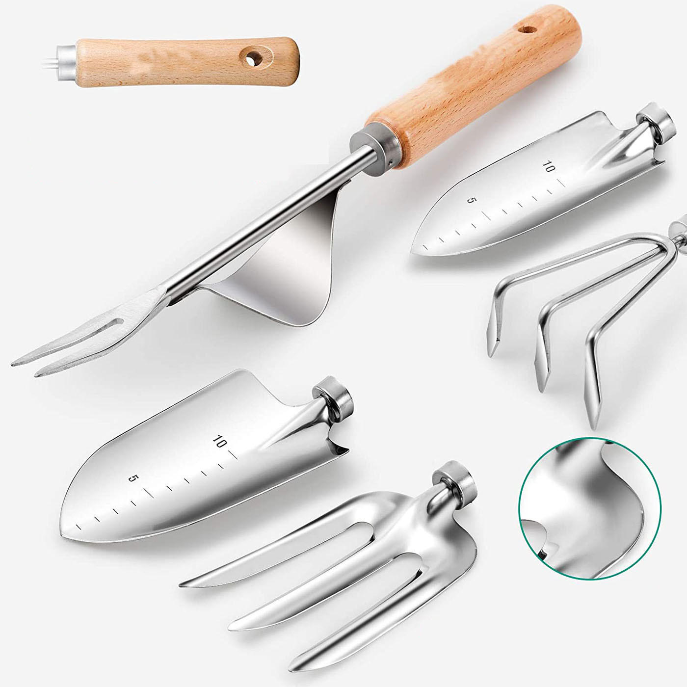 9-Piece Gardening Tool With He - Garden Gloves 评论和价格