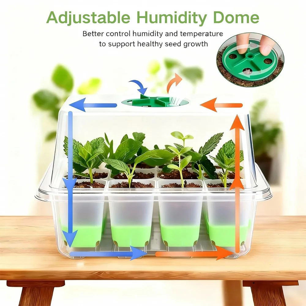 12 cell Seedling Starter Tray  - Seed Starter Tray 评论和价格