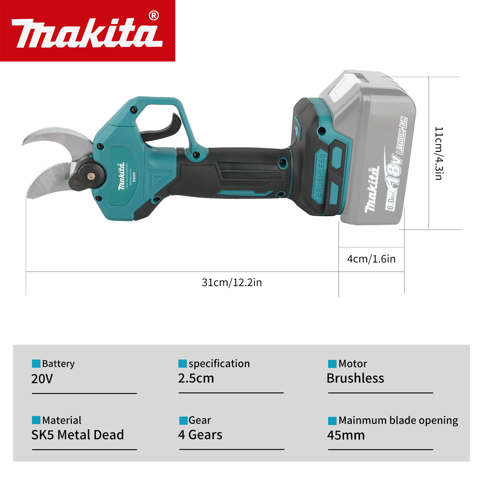 Cordless Electric Pruning Shea - Pruning Shears 评论和价格