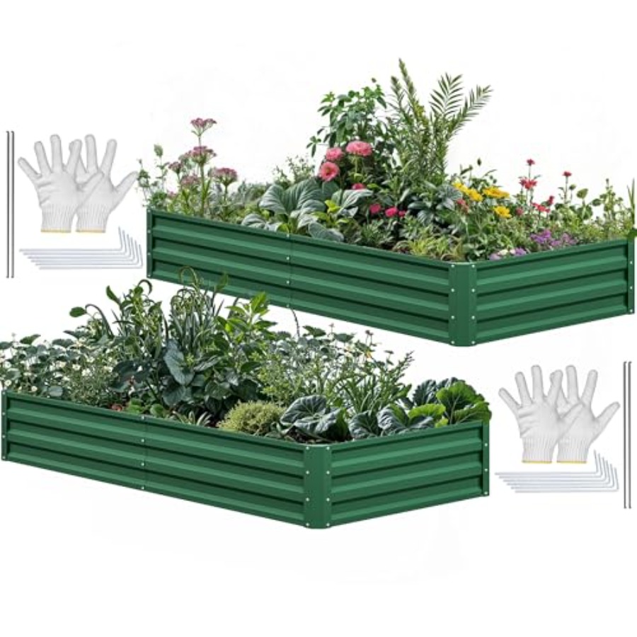 Raised garden bed kit for outd - Garden Gloves 评论和价格