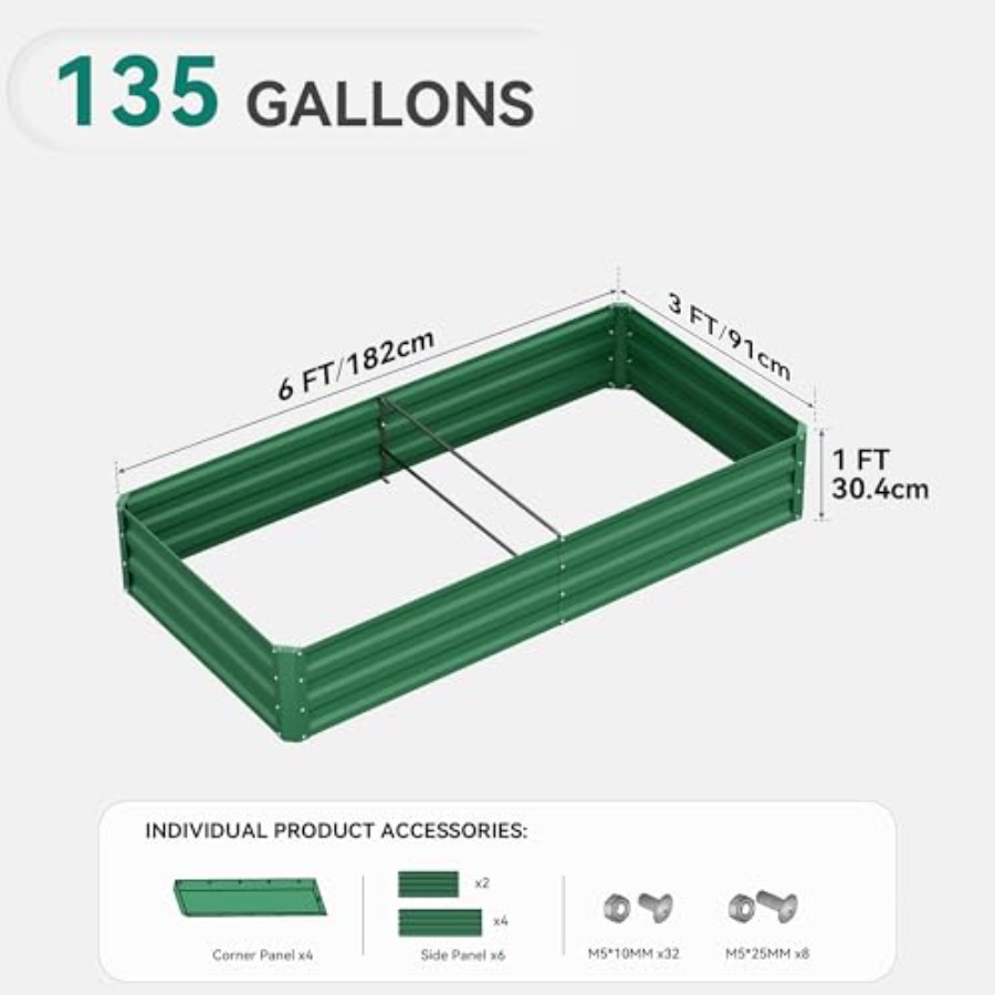 Raised garden bed kit for outd - Garden Gloves 评论和价格