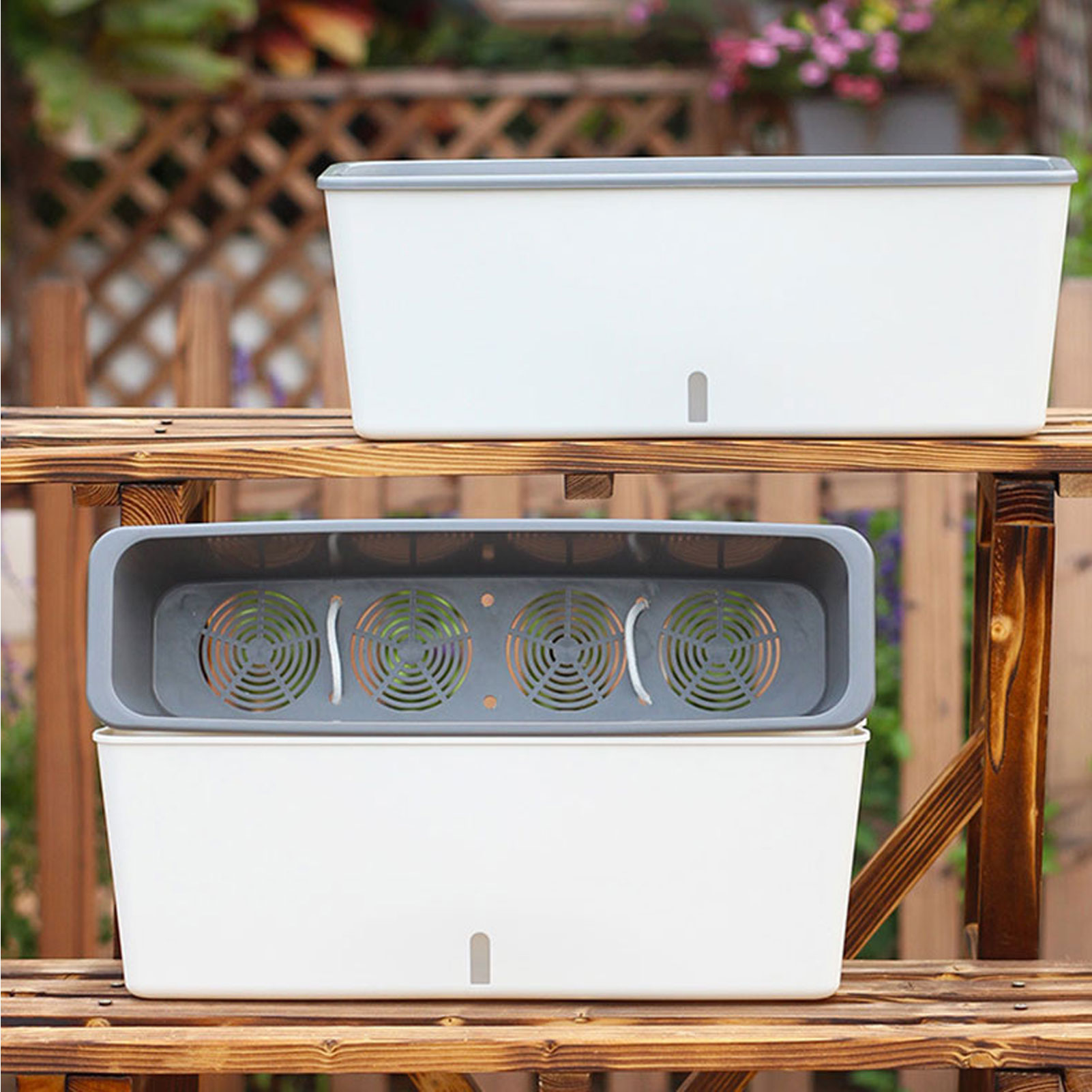 Self-Watering Planter Pots wit - Vertical Planter 评论和价格