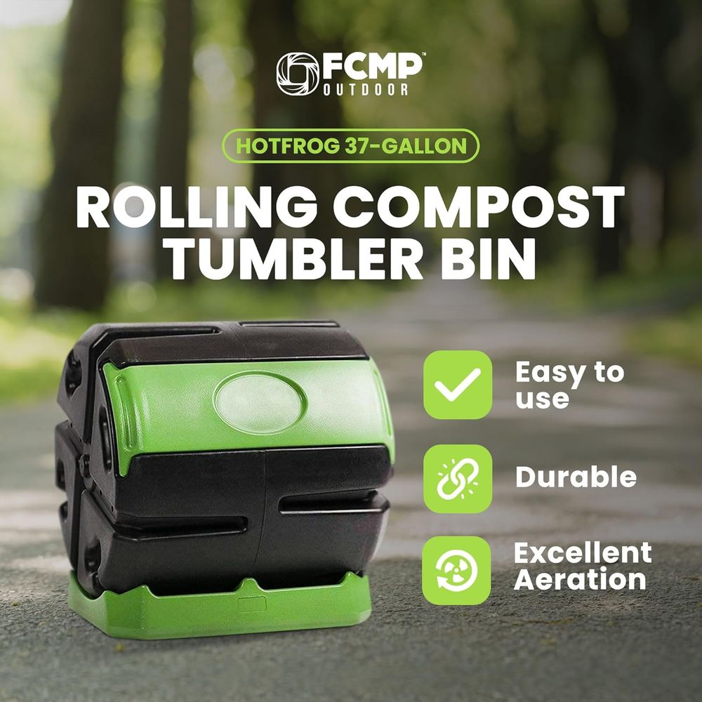 Single Chamber Outdoor Rotatin - Compost Bin 评论和价格