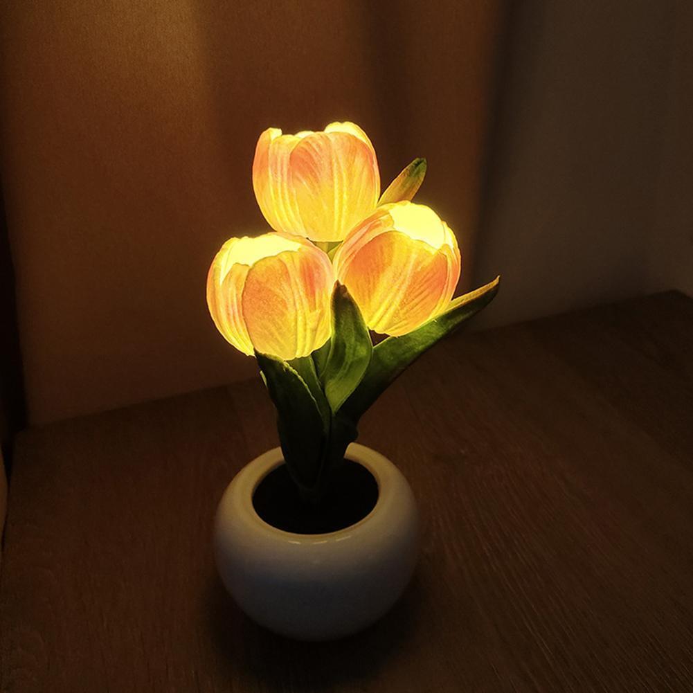 9x22cm Potted Plant Table Lamp - Plant Pot 评论和价格
