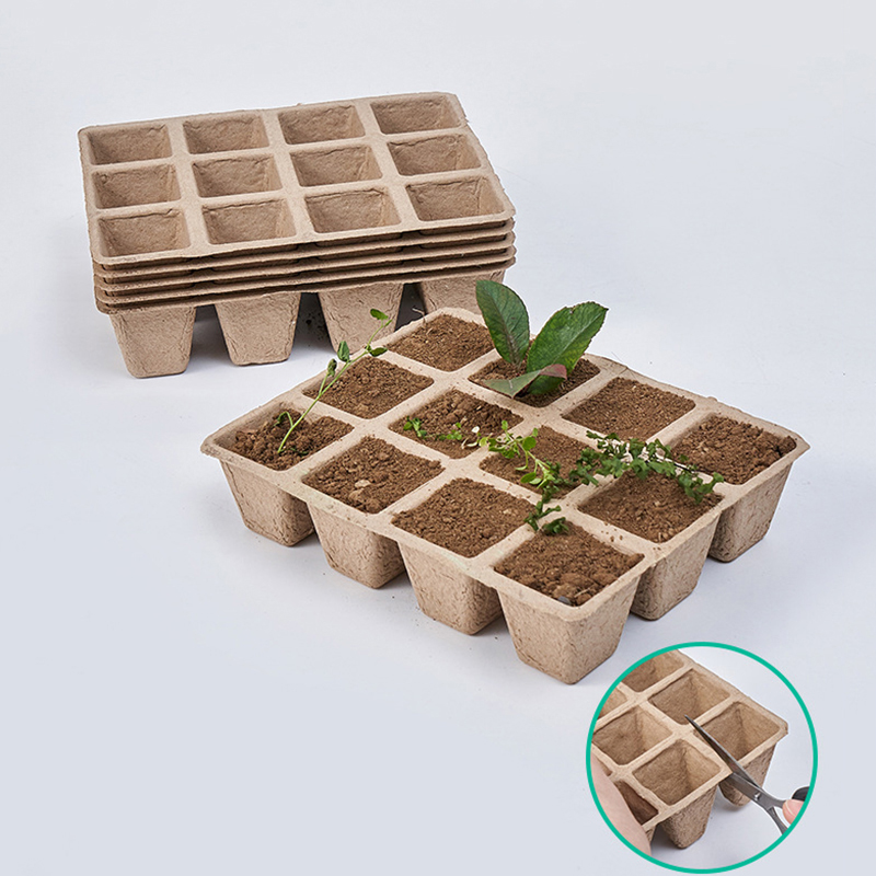 5Pcs 12-Hole Plant Nursery Tra - Seed Starter Tray 评论和价格