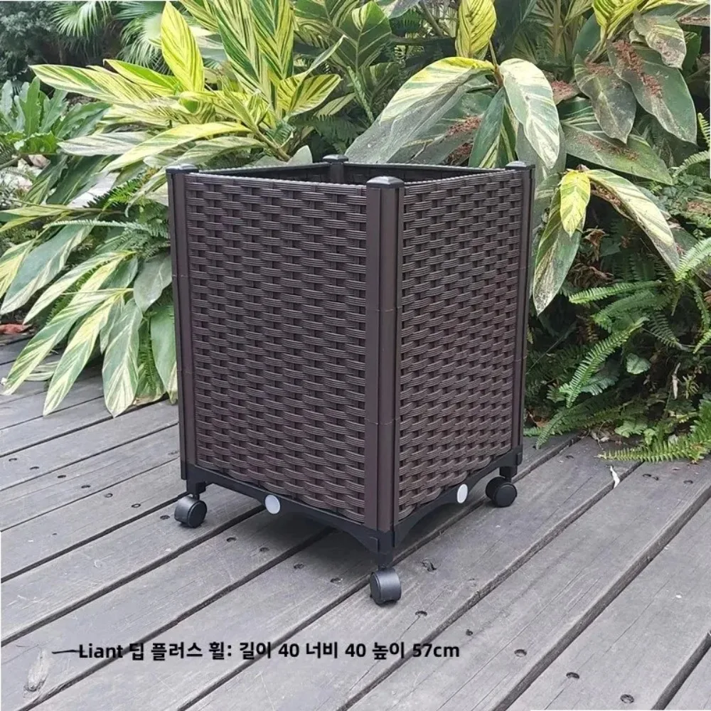 Extra Large Moving Wheel Veget - Vertical Planter 评论和价格