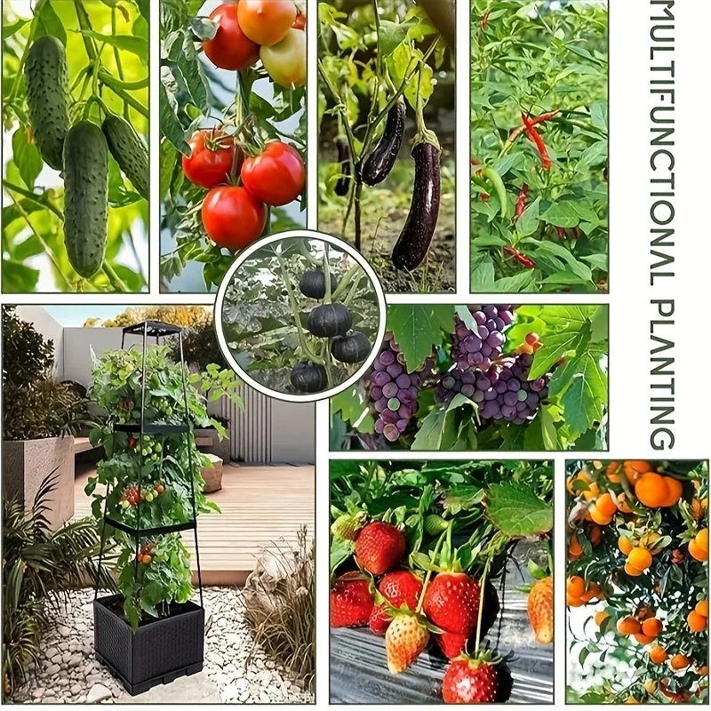 Tomato tower with self waterin - Indoor Herb Garden 评论和价格