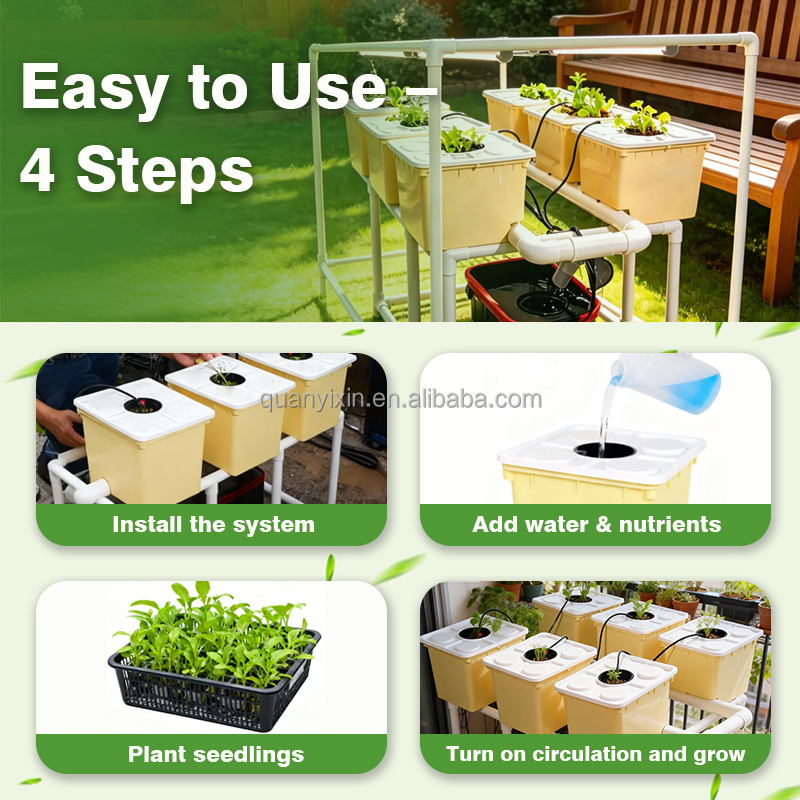 Dutch Bucket Hydroponic System - Hydroponic Kit 评论和价格