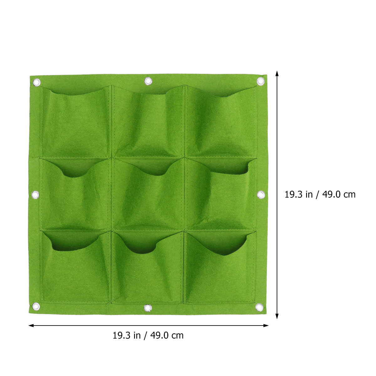 9-Pocket Wall Hanging Plant Ba - Indoor Herb Garden 评论和价格