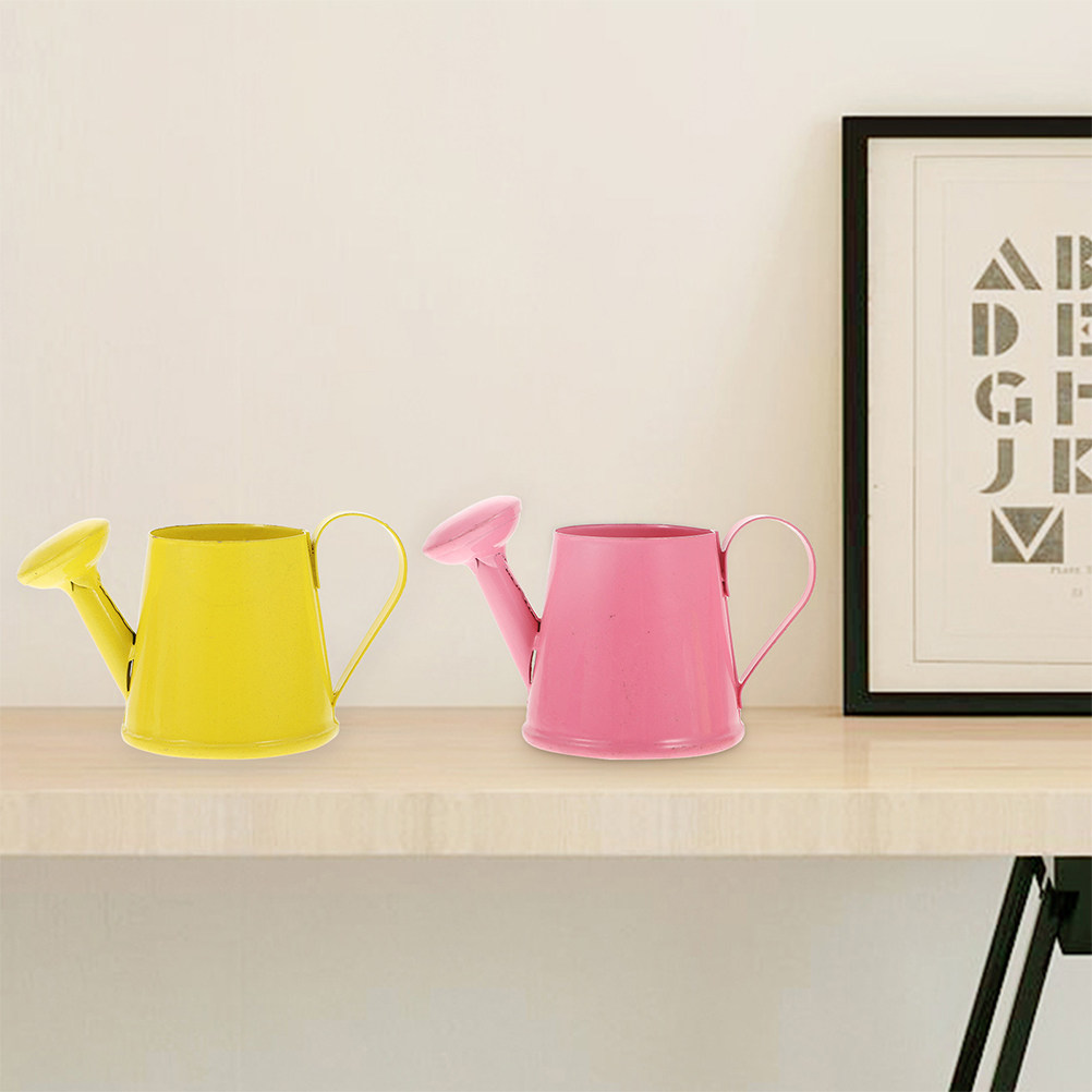 4Pcs Mini Metal Watering Can W - Watering Can 评论和价格