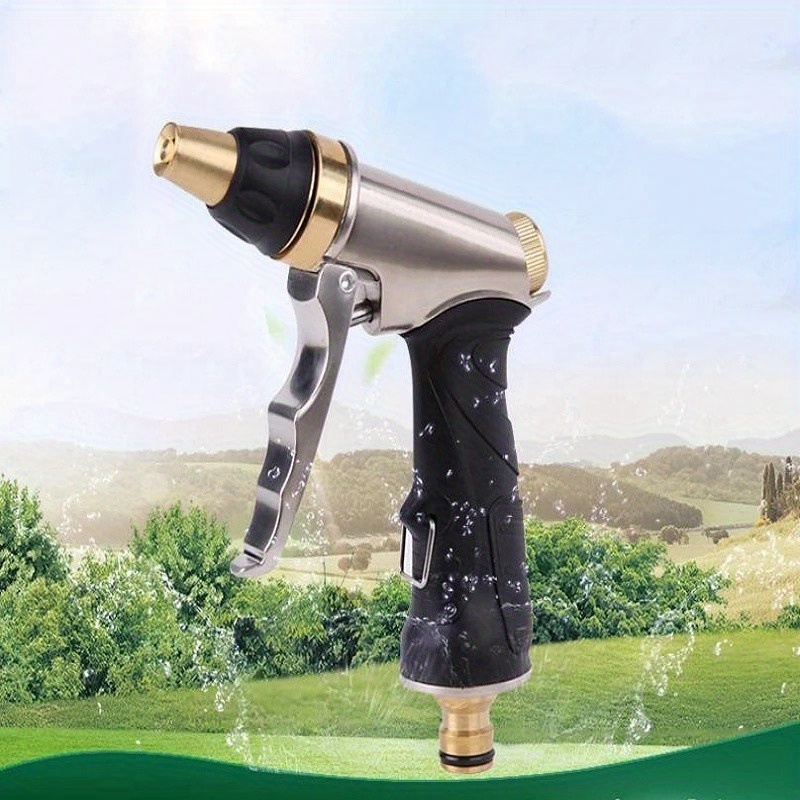 Garden Hose Nozzle Brass Water - Trowel Garden Tools 评论和价格