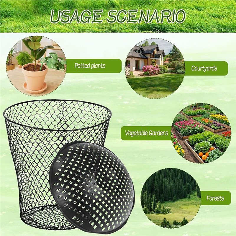 4 Pack Large Inground Worm Com - Compost Bin 评论和价格