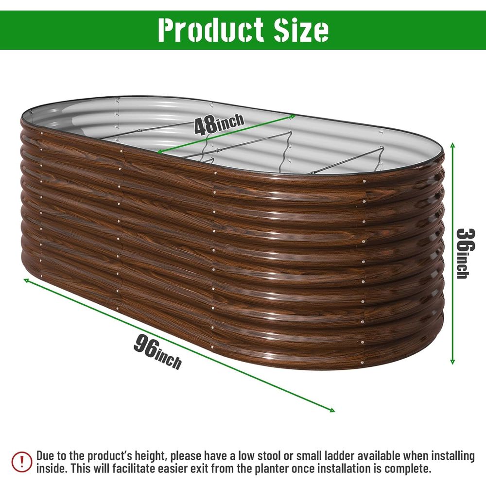 36 Tall Raised Garden Bed 8x4x - Raised Garden Bed 评论和价格