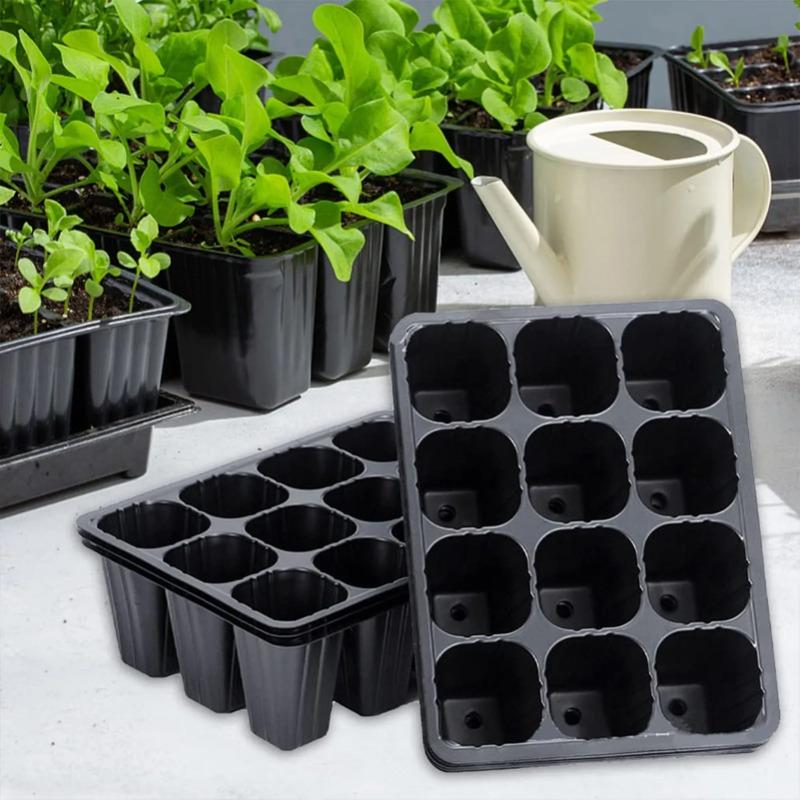 12 Holes Vegetable Seedling Po - Seed Starter Tray 评论和价格