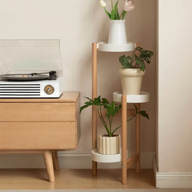 Solid Wood Tiered Plant Stand  - Indoor Herb Garden 评论和价格