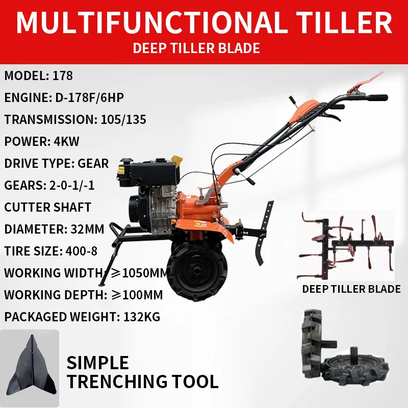 Mini Tiller/Rotary Tiller—Mult - Pruning Shears 评论和价格