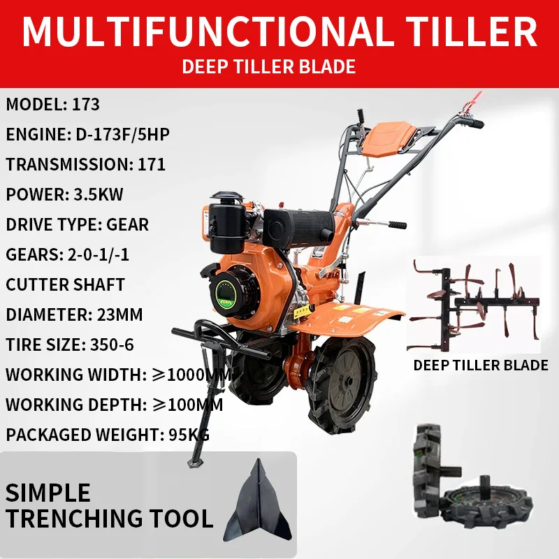 Mini Tiller/Rotary Tiller—Mult - Pruning Shears 评论和价格