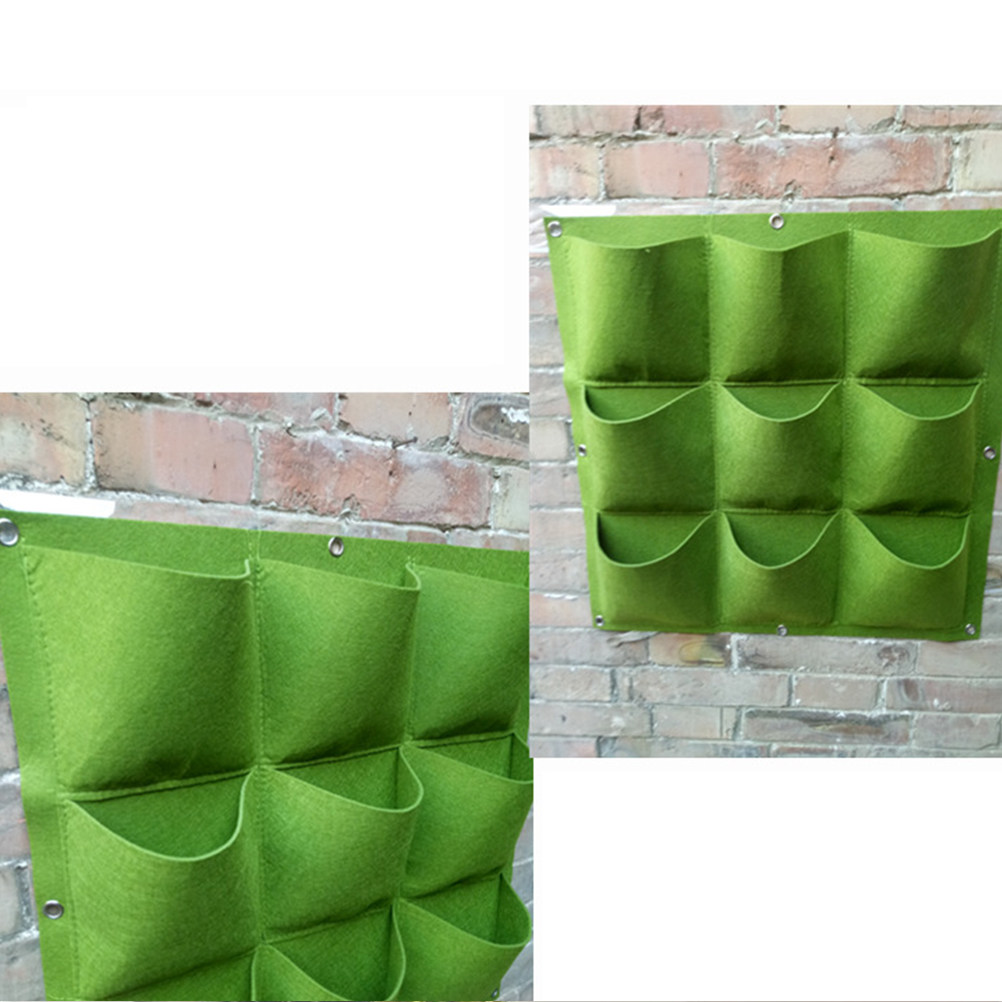 1Pcs Felt Planting Bag Wall Ha - Indoor Herb Garden 评论和价格