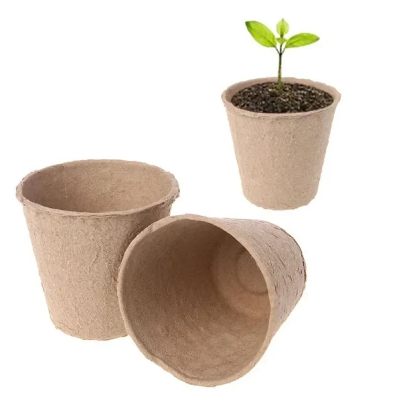 8cm Garden Round Peat Pots Pla - Seed Starter Tray 评论和价格