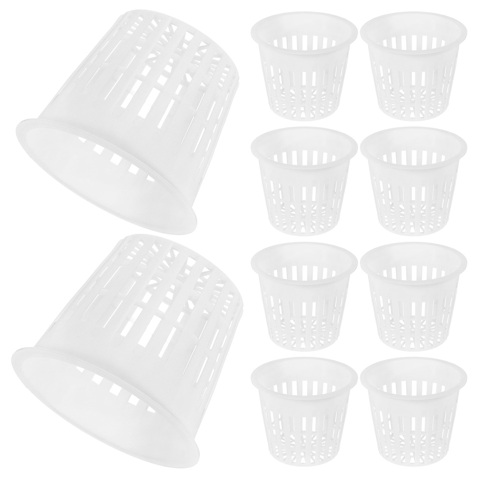 10Pcs Mesh Hydroponic Net Pots - Plant Pot 评论和价格