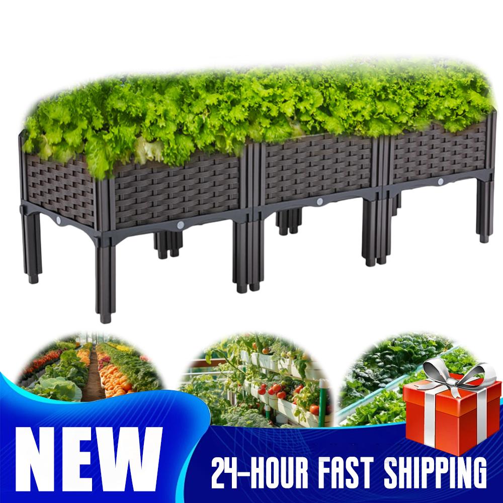 Raised Garden Bed Elevated Pla - Self Watering Planter 评论和价格