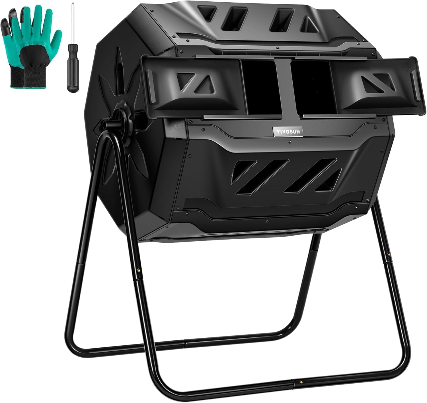 VIVOSUN Outdoor Tumbling Compo - Compost Bin 评论和价格
