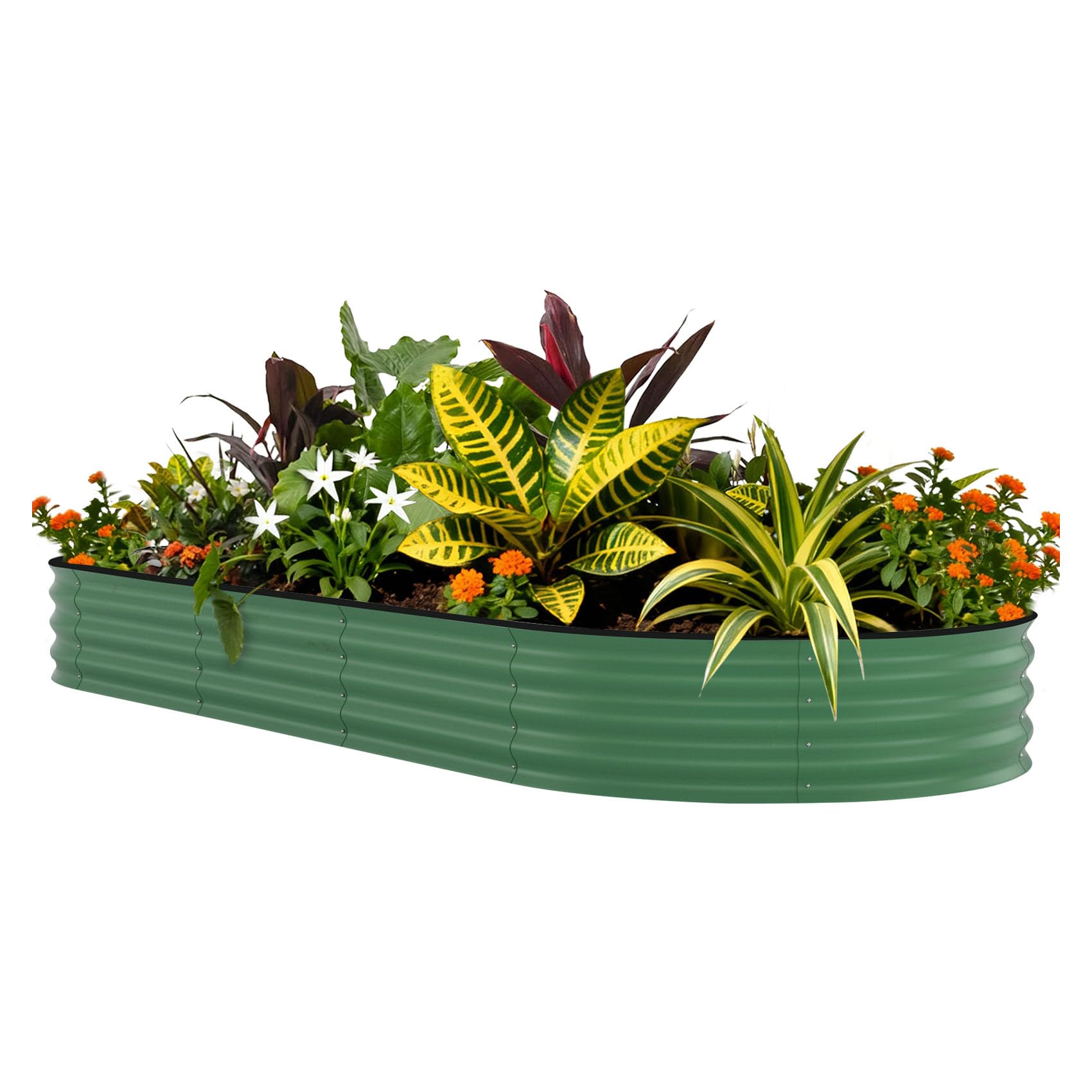 8x4x1.5 ft Galvanized Raised G - Raised Garden Bed 评论和价格