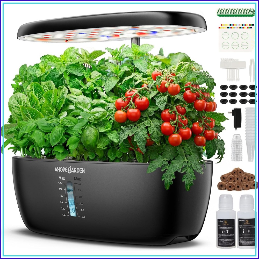 12 Pod Hydroponic Garden with  - Hydroponic Kit 评论和价格