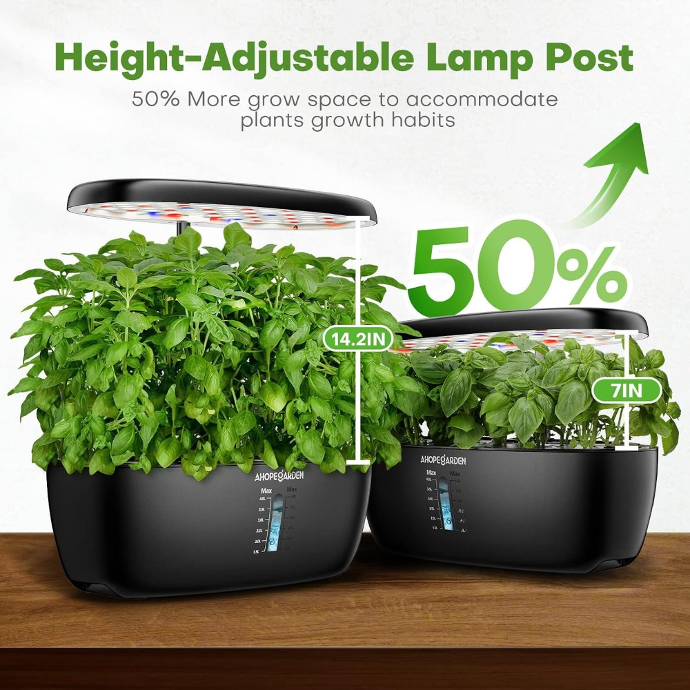 12 Pod Hydroponic Garden with  - Hydroponic Kit 评论和价格