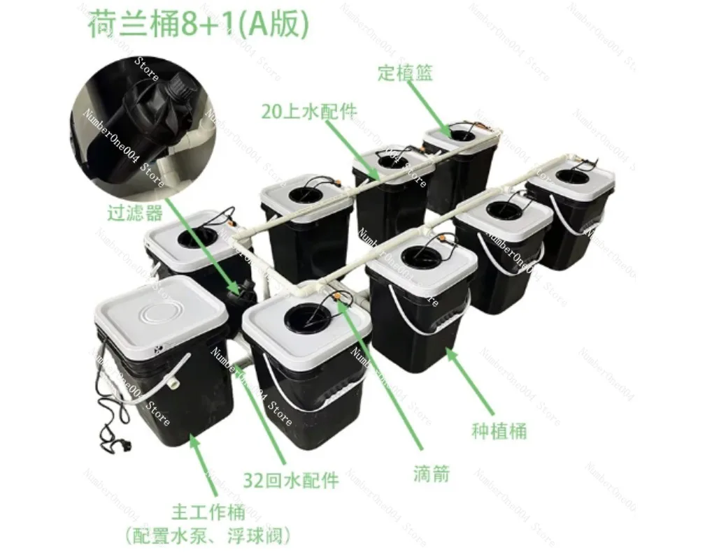 RDWC Home Balcony Hydroponic G - Hydroponic Kit 评论和价格