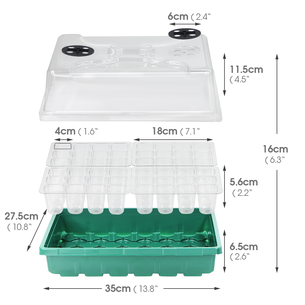 Warm Seedlings Box Heating Mat - Seed Starter Tray 评论和价格