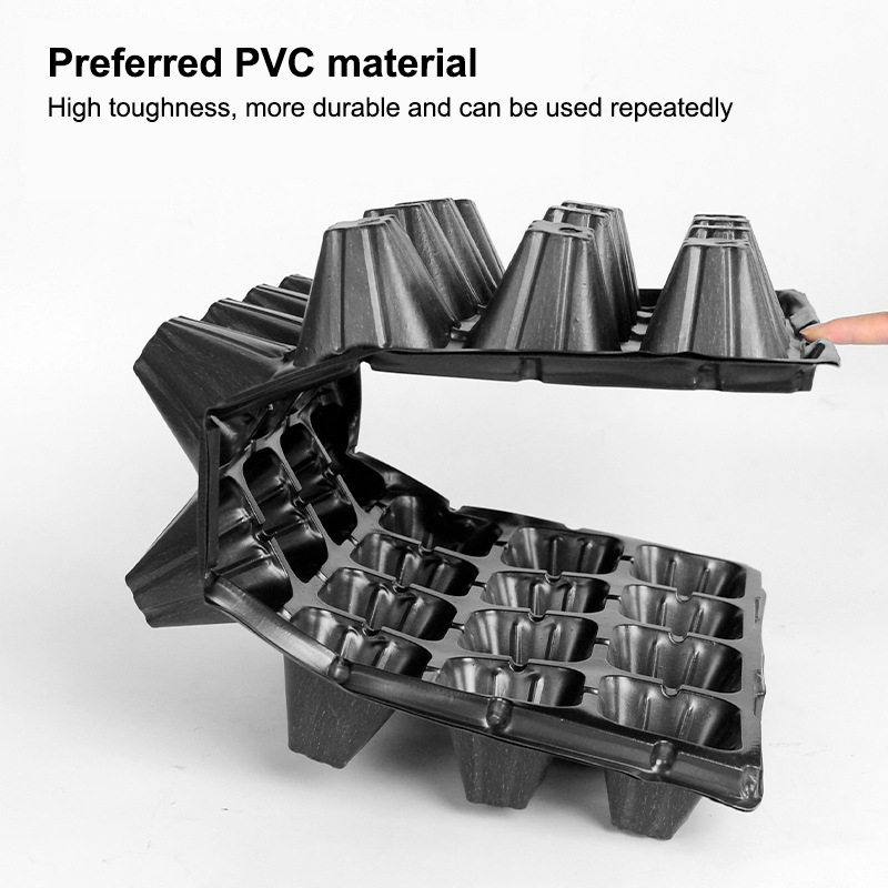 Hot 10Pcs Seedling Trays Plast - Seed Starter Tray 评论和价格