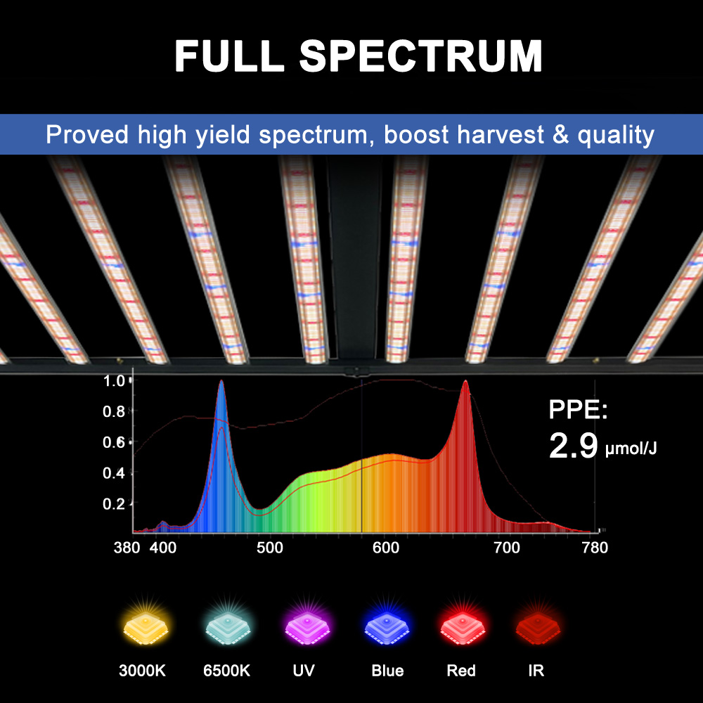 SLTMAKS 8x6FT 4X6FT 1000W Grow - Grow Light Led 评论和价格