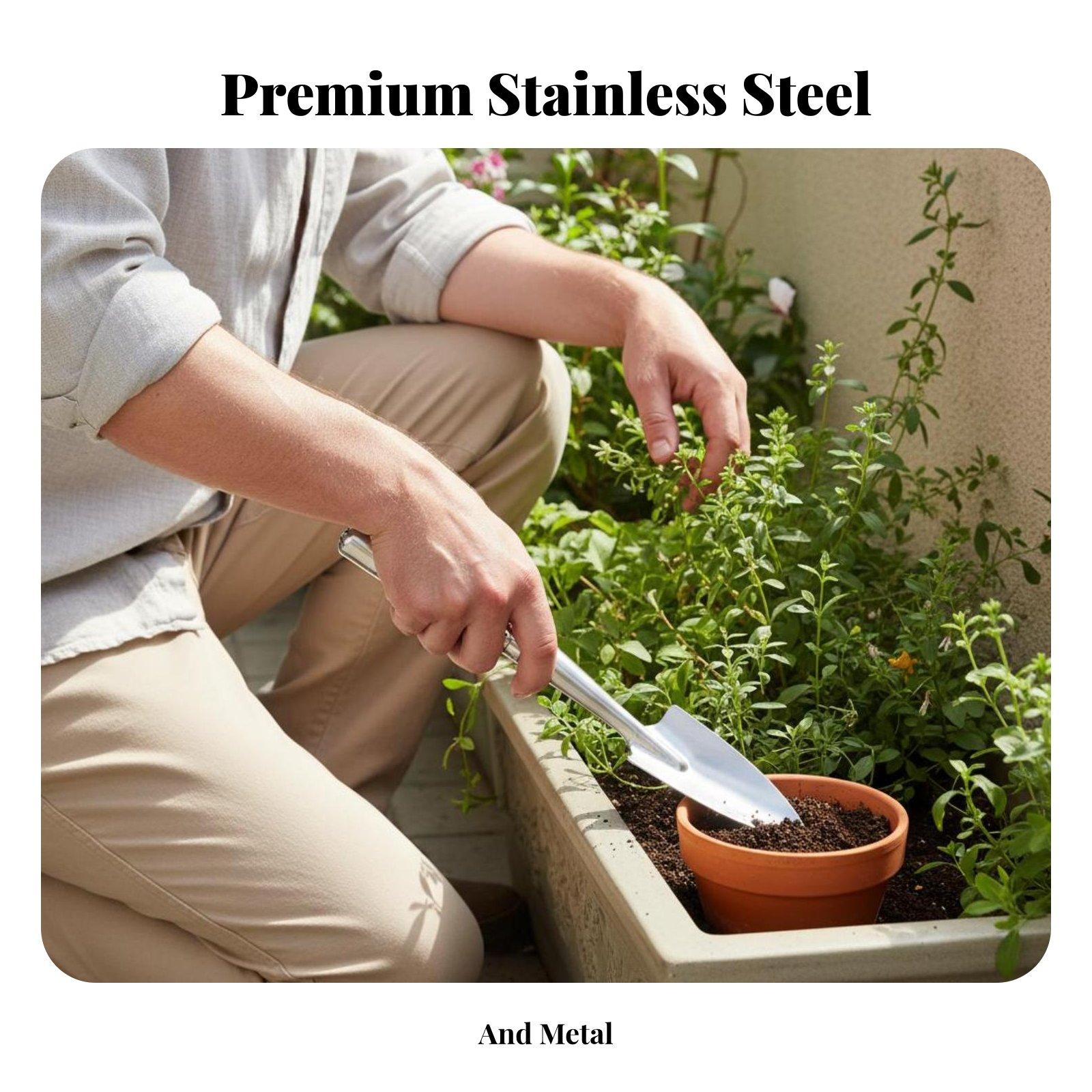 Mini Trowel Stainless Steel Ga - Trowel Garden Tools 评论和价格