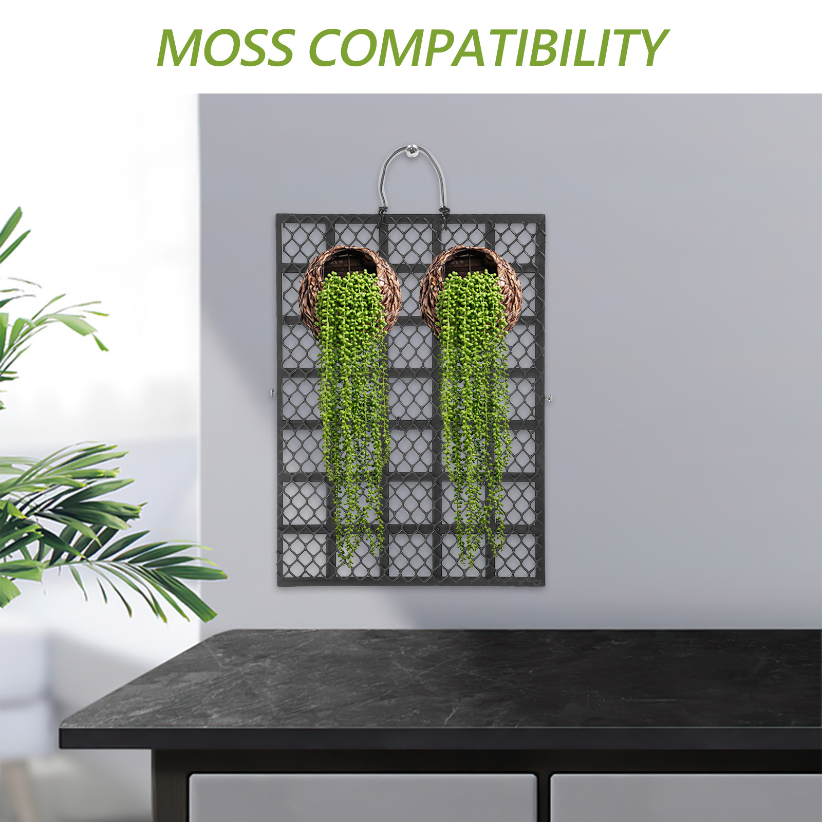 Rustic Wall Mounted Planting B - Vertical Planter 评论和价格