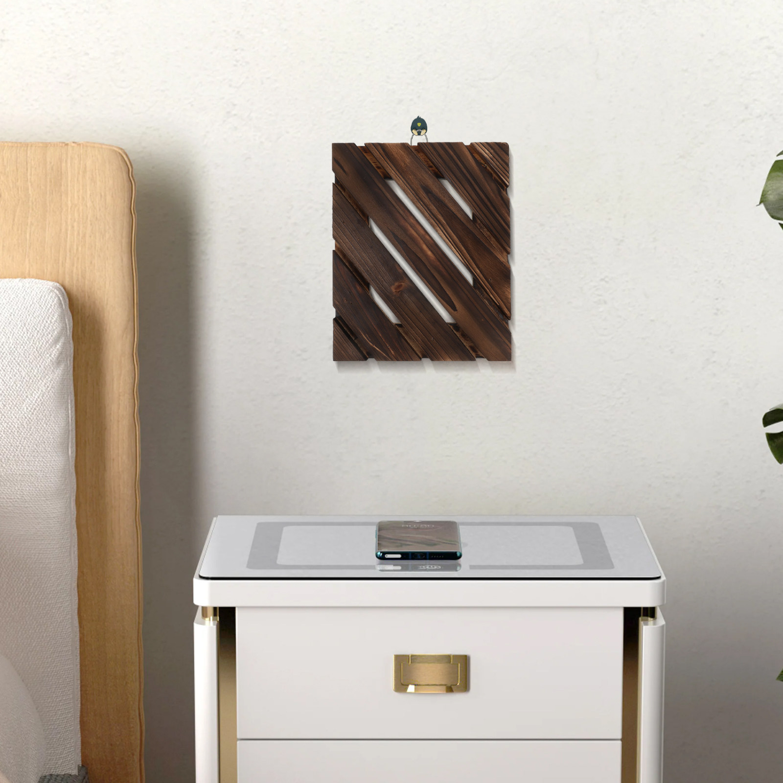 Indoor Outdoor Wooden Wall Pla - Vertical Planter 评论和价格