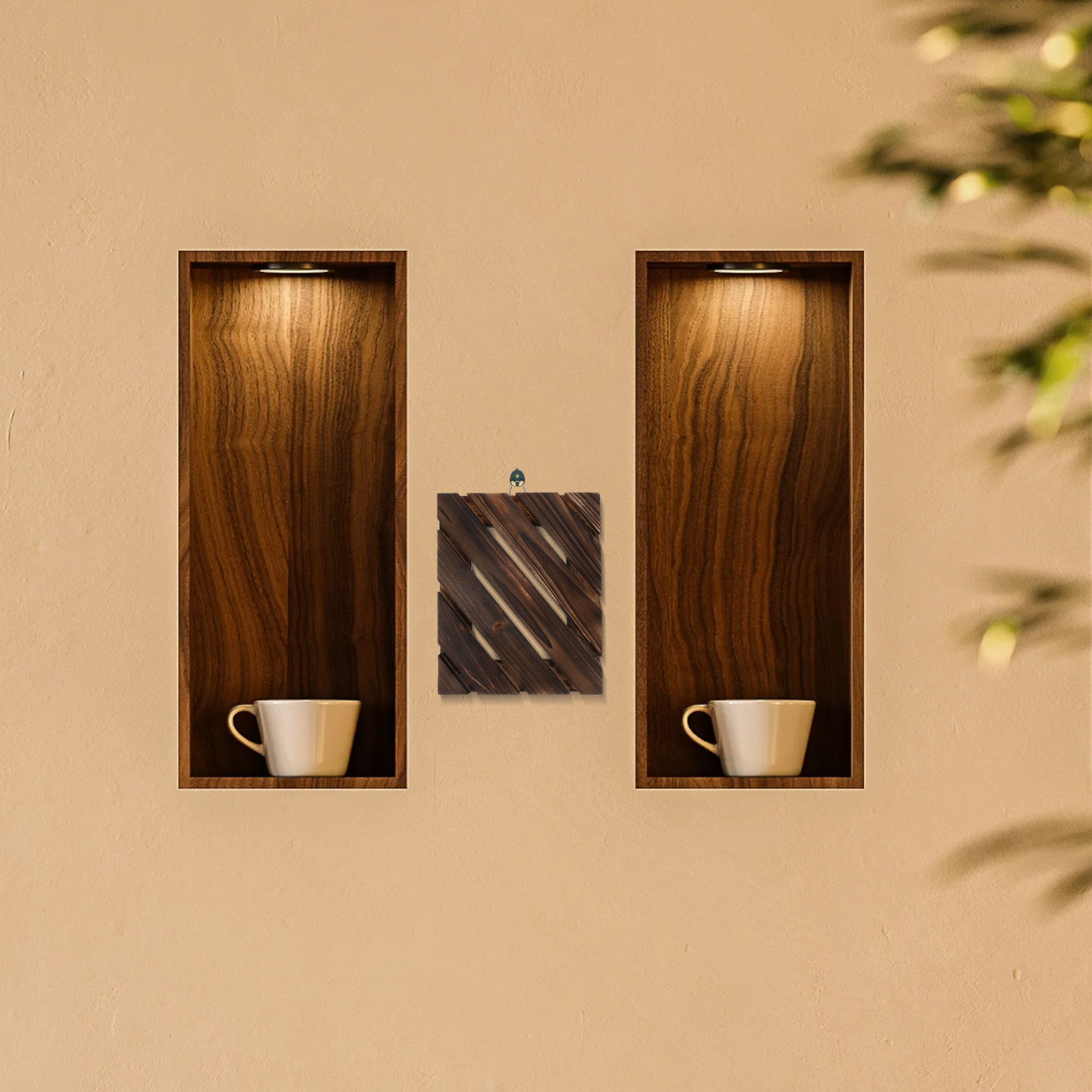 Indoor Outdoor Wooden Wall Pla - Vertical Planter 评论和价格