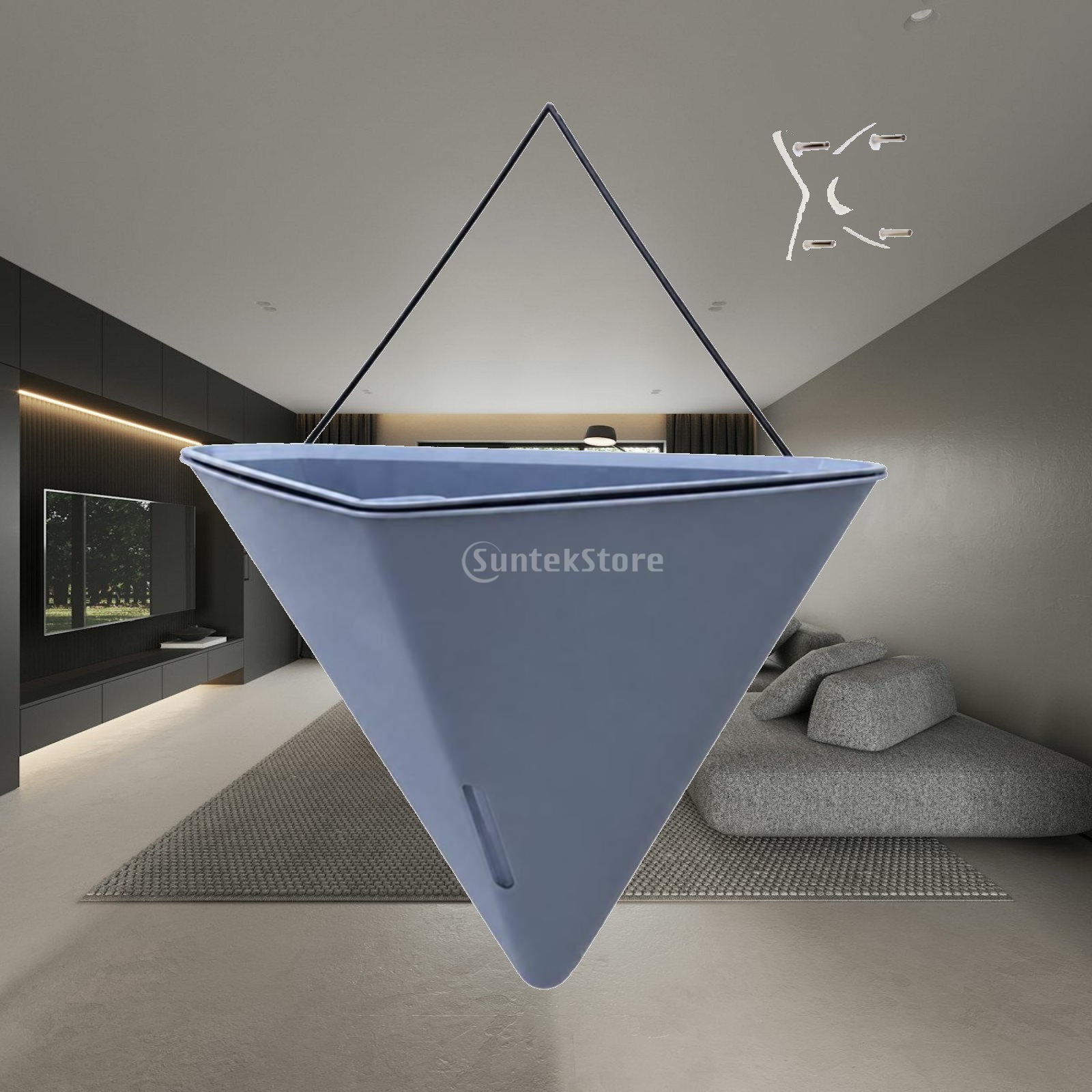 Wall-Mounted Planter with Wate - Self Watering Planter 评论和价格
