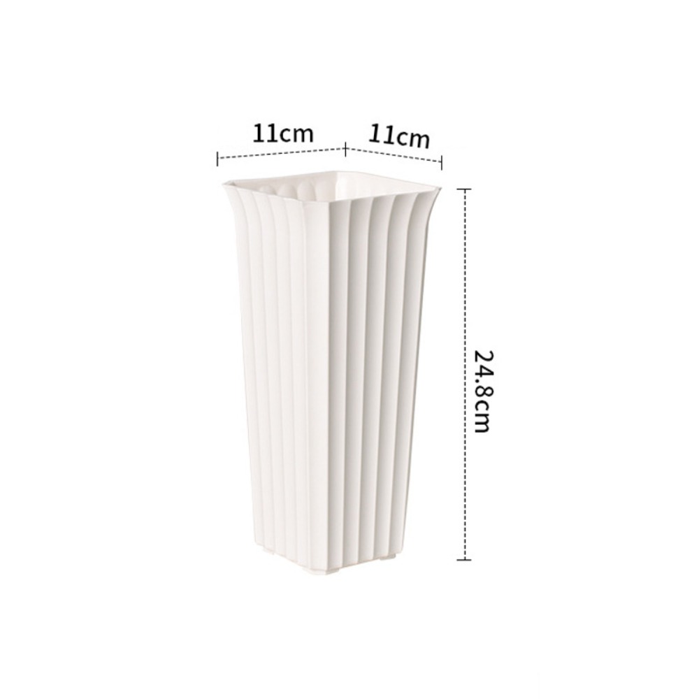 Modern Black White Flower Vase - Vertical Planter 评论和价格