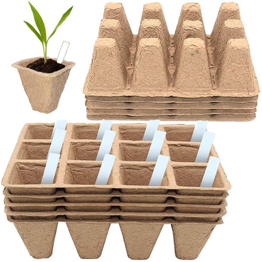 Organic Biodegradable Nursery  - Seed Starter Tray 评论和价格